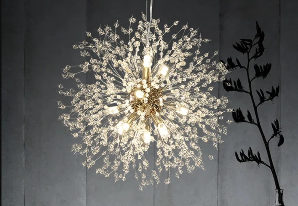 ceiling flush mount crystal chandelier